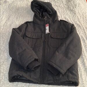Mecca Gunmetal Gray kids Military Jacket